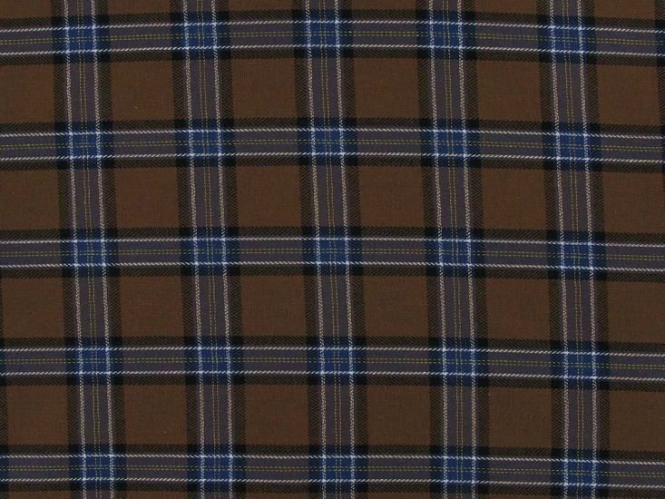 Lowland Brushed Cotton Tartan, Broom