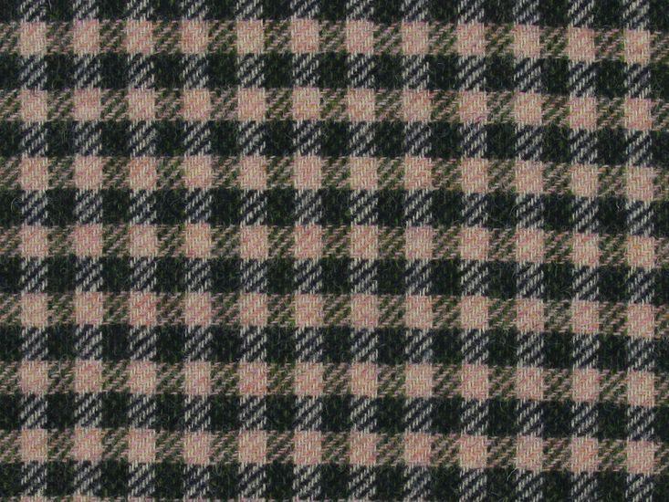 Maggiore Checked Heavy Wool, Green