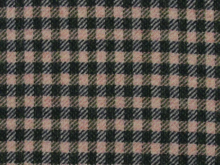 Maggiore Checked Heavy Wool, Green