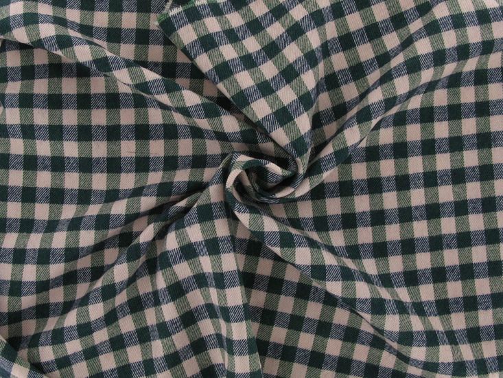 Maggiore Checked Light Wool, Green
