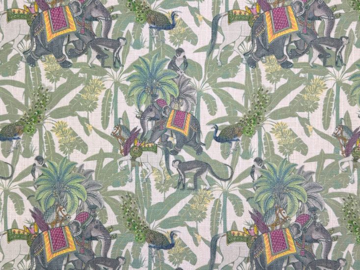 Maharaja Linen Feel Print