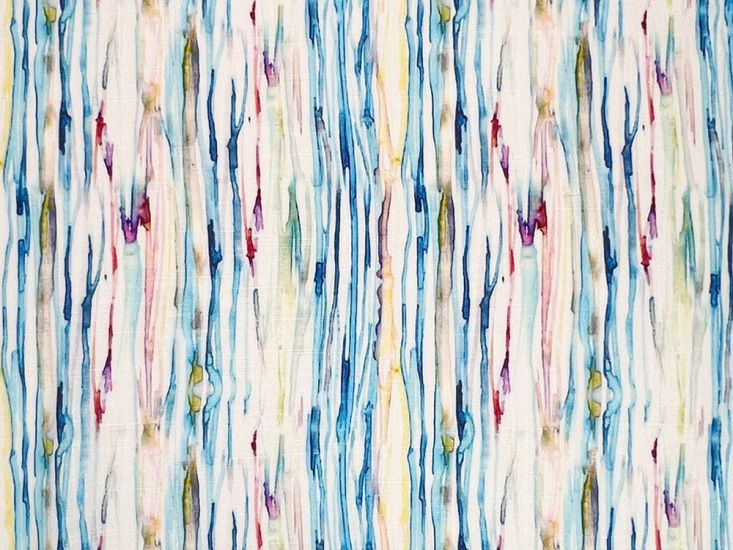 Marble Pillar Printed Linen Blend