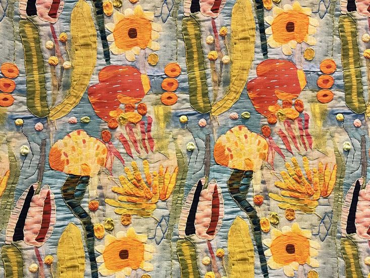 Meadow Mosaic Lightweight Cotton Rayon