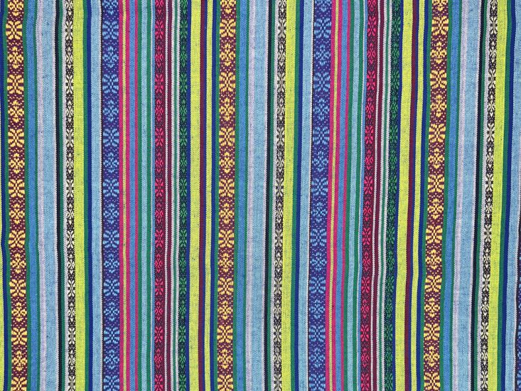 Mexi Polycotton Woven Stripe, Merida