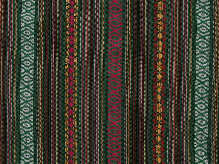 Mexicana Jive Woven Stripe, Green