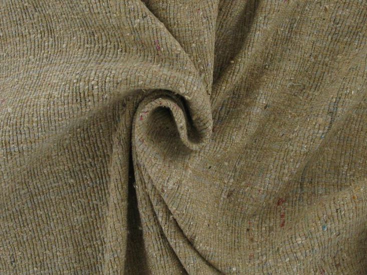 Woven Raw Silk, Midweight Corded Weave, Beige