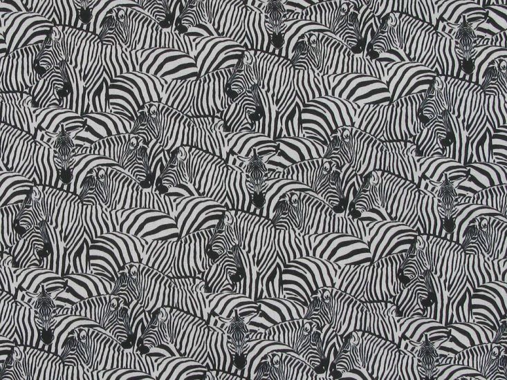 Mini Zebra Dazzle Cotton Print
