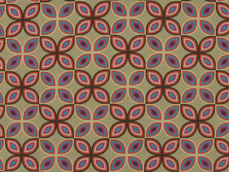 Opal Mosaic Cotton Print