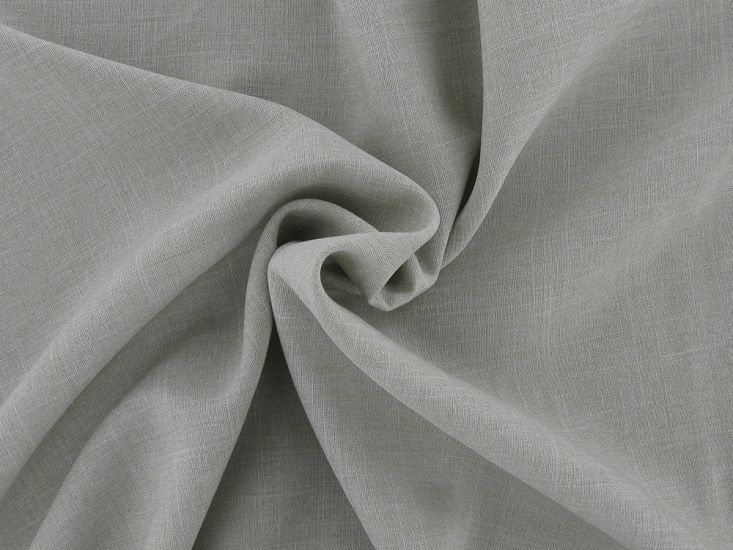 Oxford Melange Polyester Suiting, Light Khaki