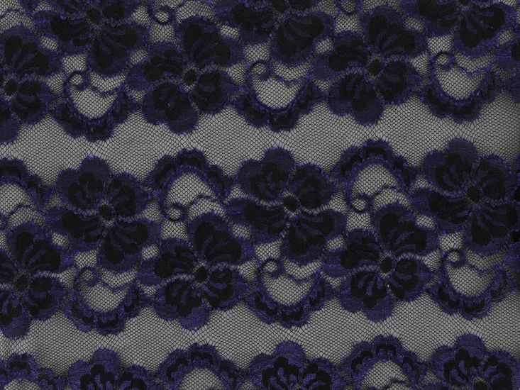 Pavlov Rose Stretch Lace, Purple