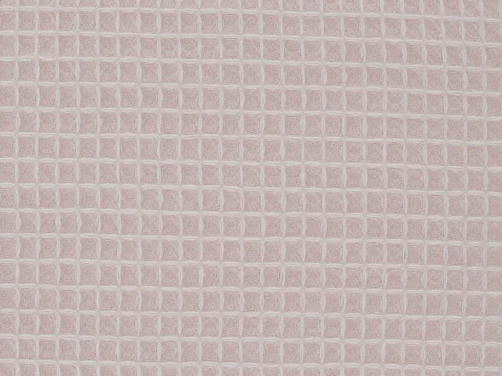 Plain Cotton Waffle, Pink