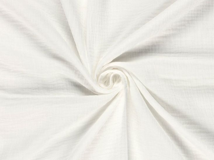 Plain Double Gauze, Ivory