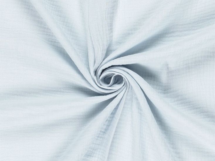 Plain Double Gauze, Pale Blue