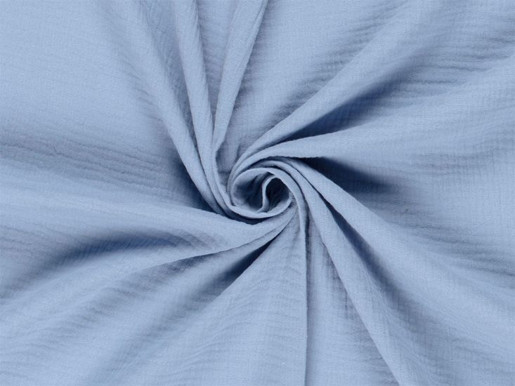 Plain Double Gauze, Sky Blue