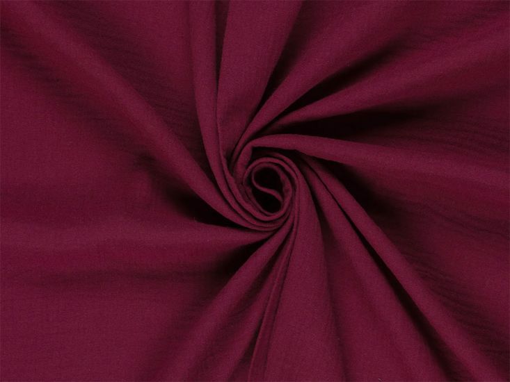 Plain Double Gauze, Wine