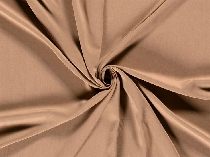 Plain Dye Bamboo Poplin, Taupe Brown