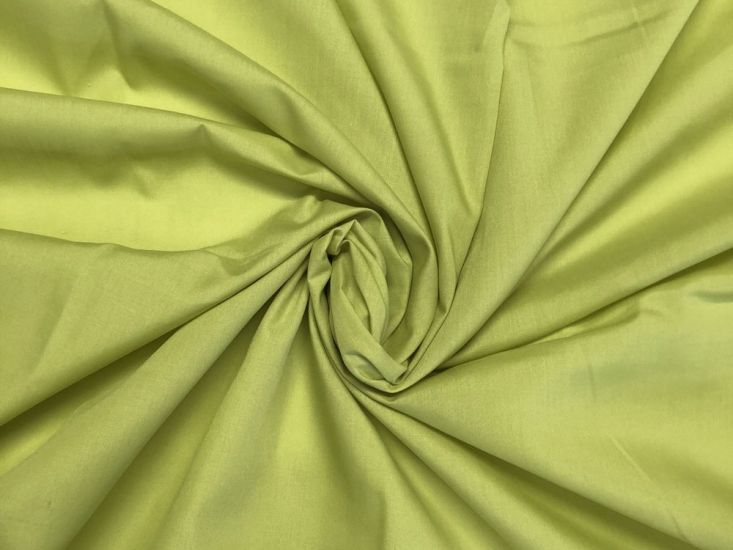 Plain Dye Polycotton, Olive