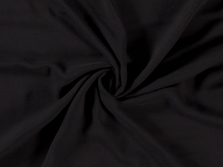 Plain Dye Viscose, Black