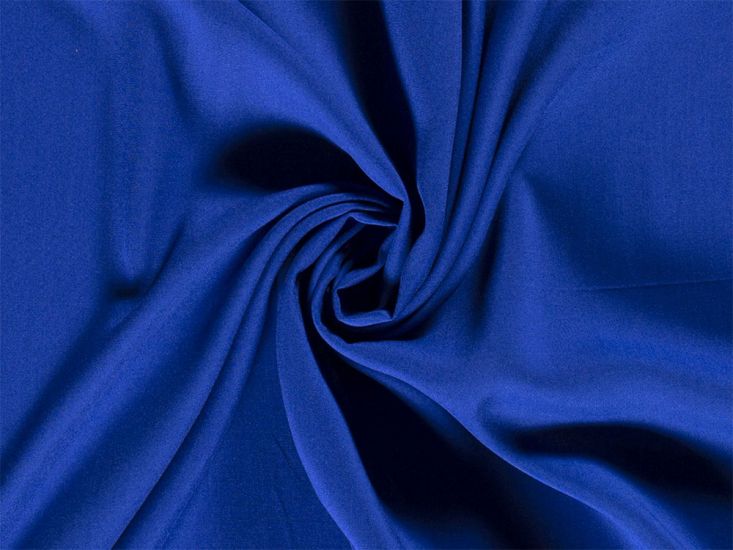 Plain Dye Viscose, Cobalt