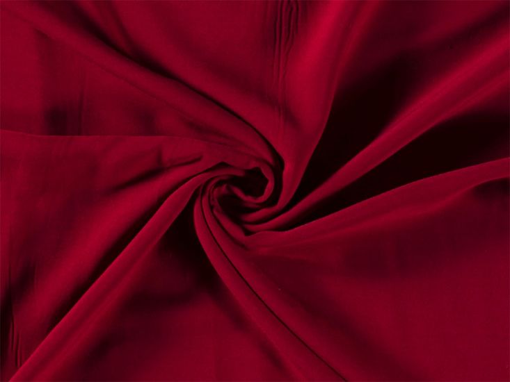 Plain Dye Viscose, Dark Red