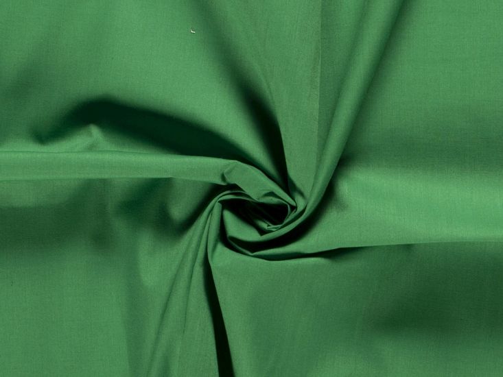 Premium Cotton Poplin, Emerald