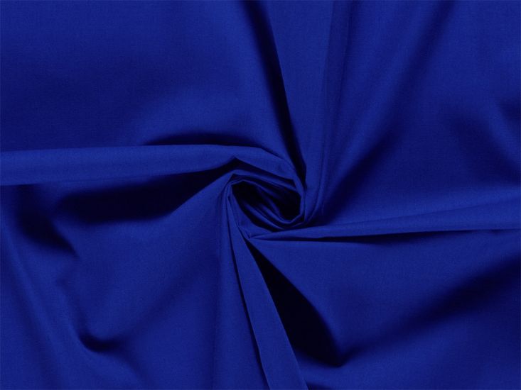 Premium Cotton Poplin, Royal Blue