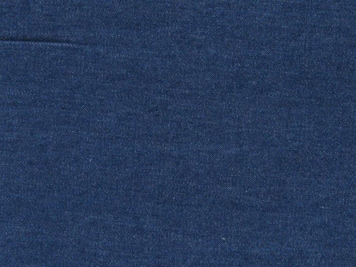 Plain Washed 8oz Denim, Mid Blue