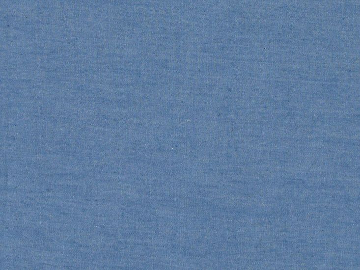 Plain Washed Chambray, Pale Blue