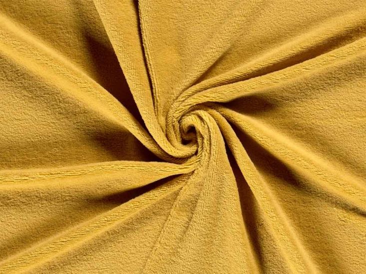 Plush Bamboo Blend Towelling, Ochre