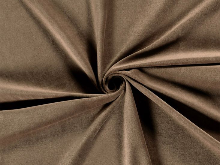 Plush Nicky Velour, Brown