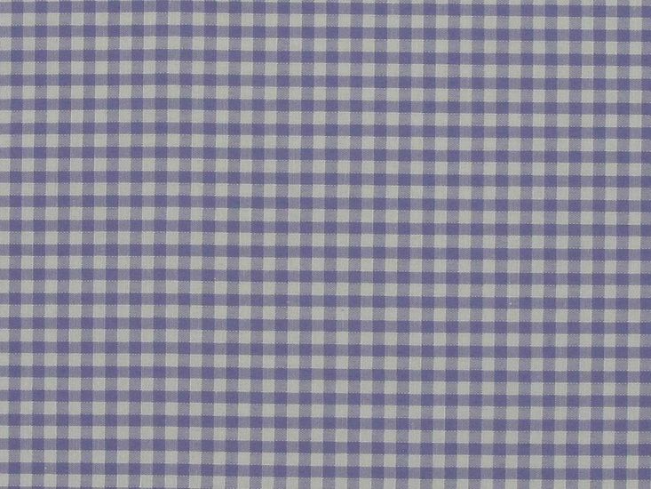 Woven Polycotton Gingham 1/8 Inch, Lilac