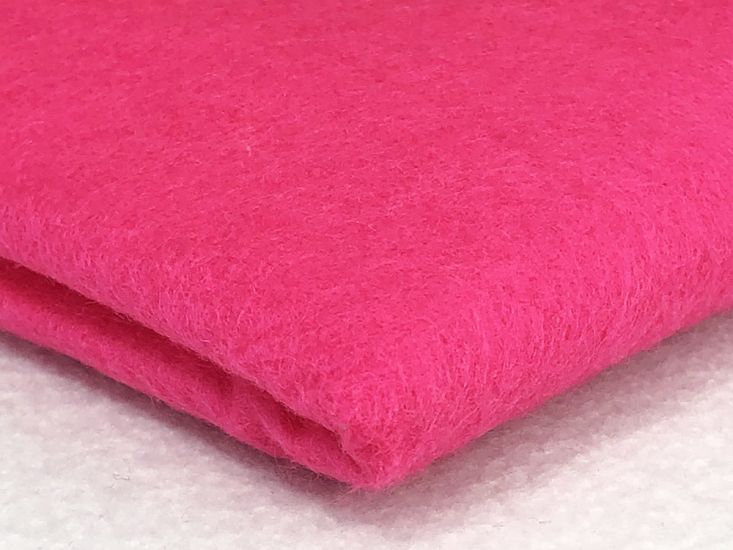 Polyester Crafting Felt, Cerise