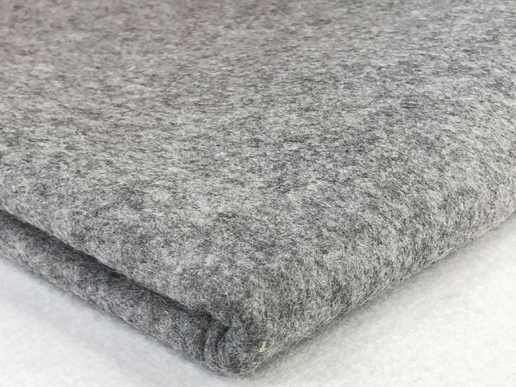 Polyester Crafting Felt, Grey Marl