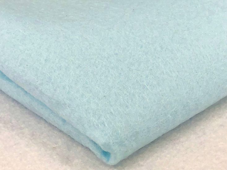 Polyester Crafting Felt, Pastel Blue