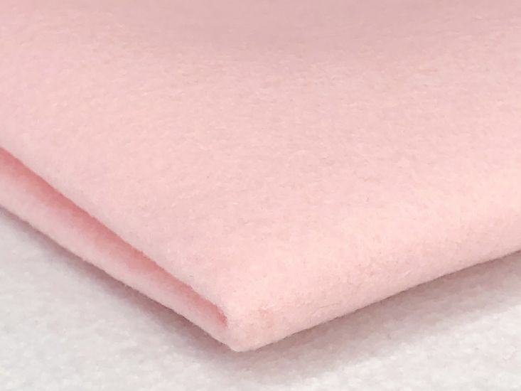 Polyester Crafting Felt, Pastel Pink