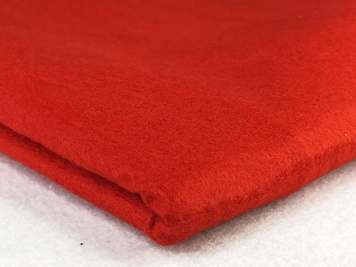 Polyester Crafting Felt, Red