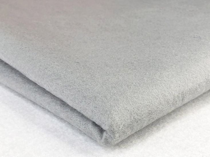 Polyester Crafting Felt, Silver