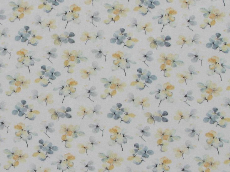 Poppy Bunches Cotton Jersey Print
