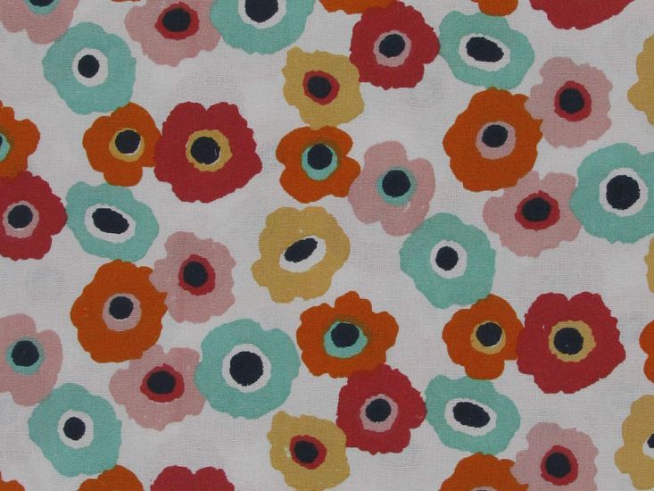 Poppy Parade Cotton Print