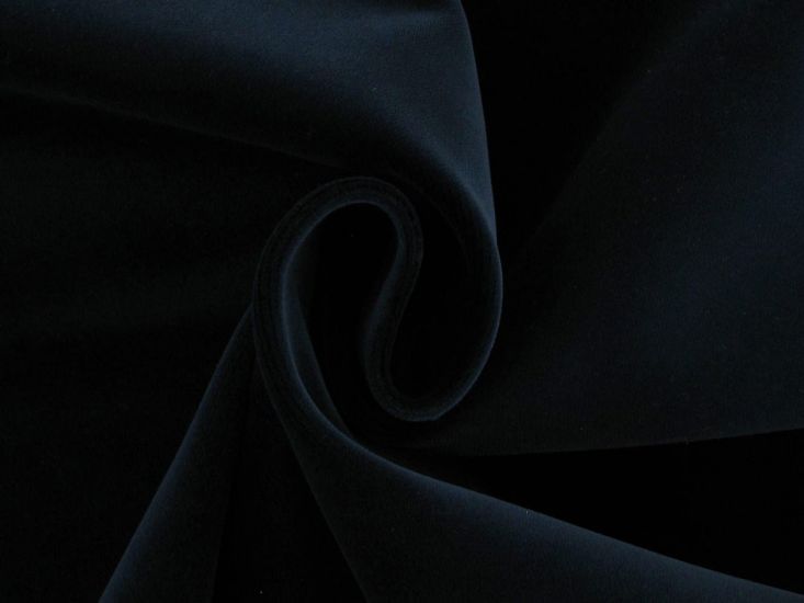 Porto Cotton Pile Velvet, 390 gsm, Blue