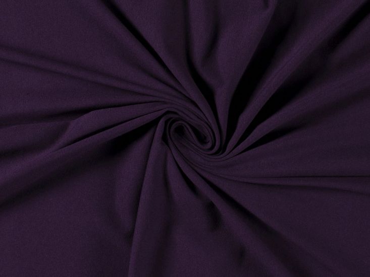 Premium Cotton Jersey, Dark Purple