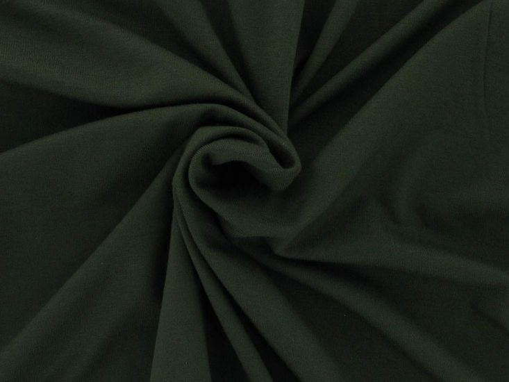 Premium Viscose Jersey, Dark Green