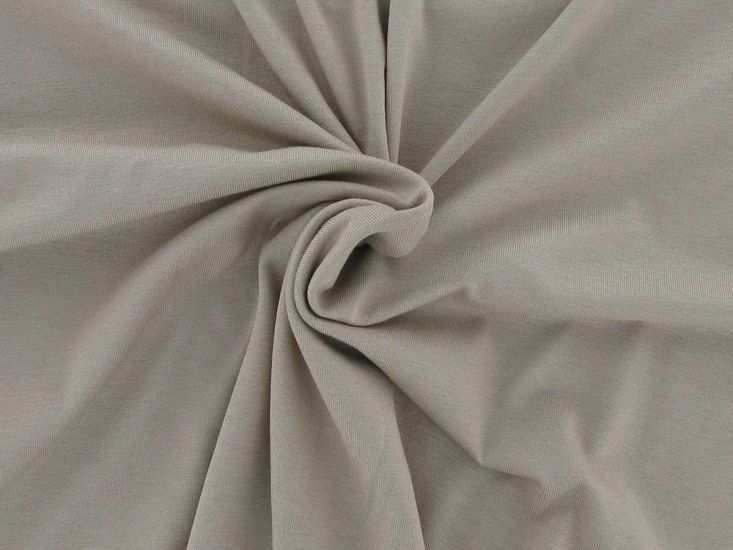 Premium Viscose Jersey, Beige