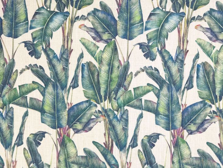 Raffia Linen Feel Print