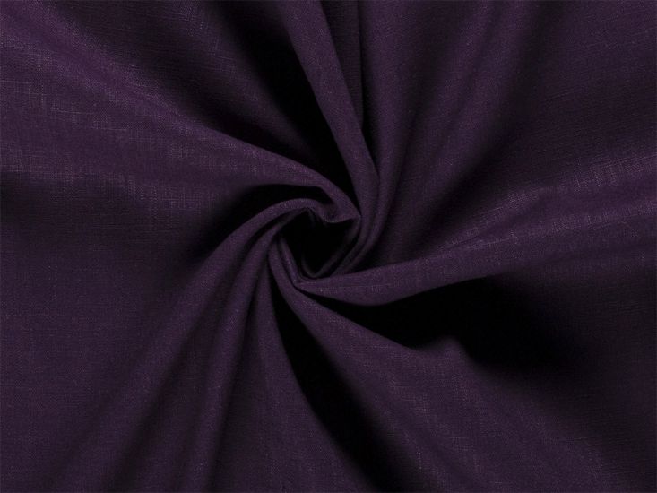 Lina Pure Ramie Linen, Aubergine