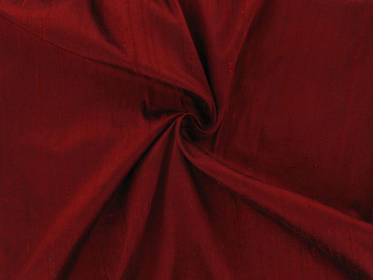 Rani Indian Silk Dupion, Red