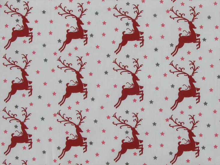 Reindeer Prancing with the Stars, White