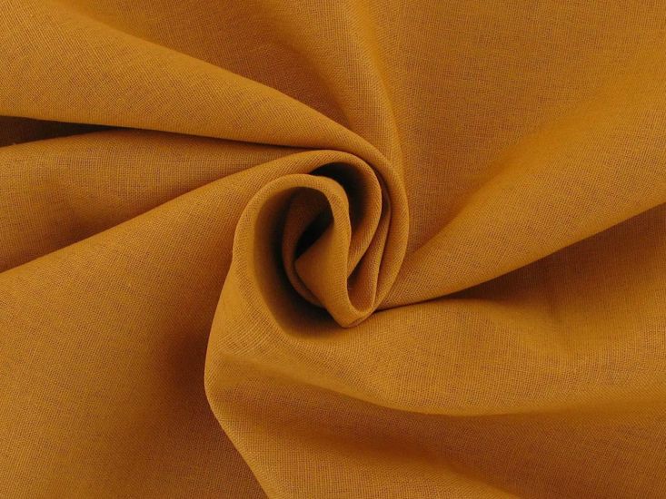 Riya Viscose Linen Blend, Mustard