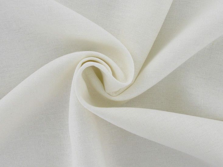 Riya Viscose Linen Blend, Off White