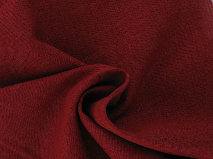 Riya Viscose Linen Blend, Red